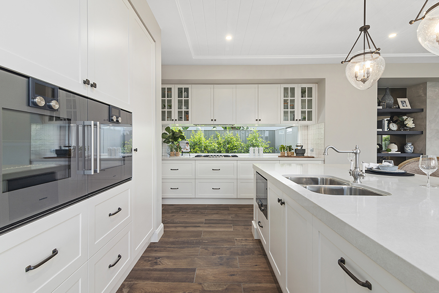 Metricon Bayville Hamptons style home kitchen