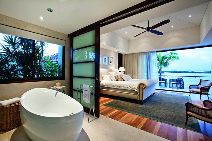 Paul Clout Design master bedroom suite