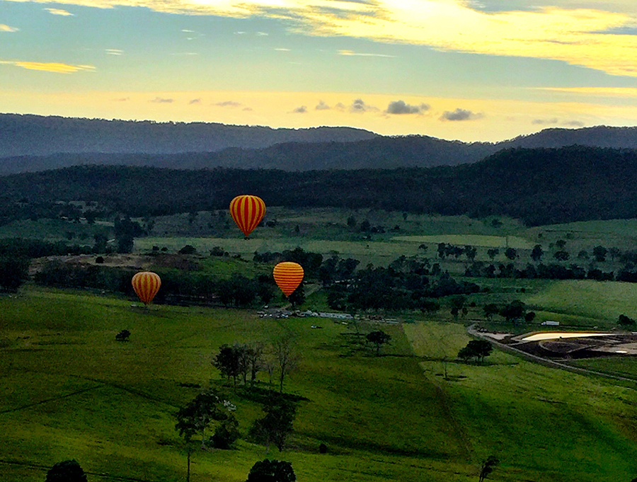 Gold Coast Hot Air Balloon Tours @silvernomads