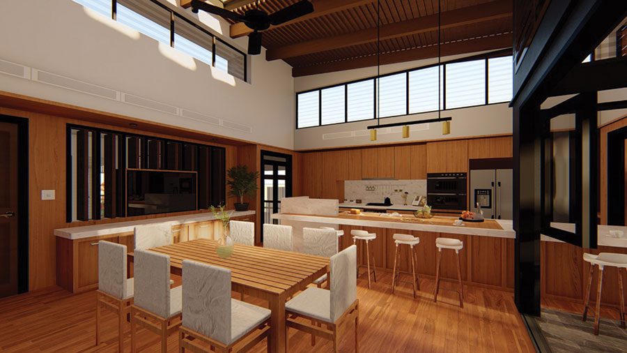 Dion Seminara Architecture renovation after kitchen