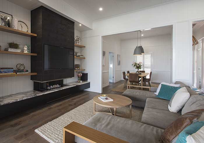 This renovated Queenslander boasts style and sophistication ...