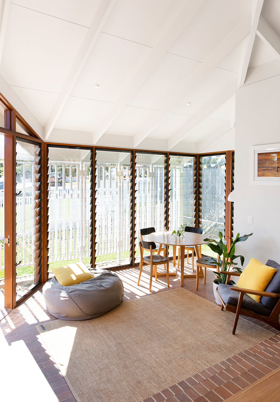 Bacchus House by Smith Architects sunroom