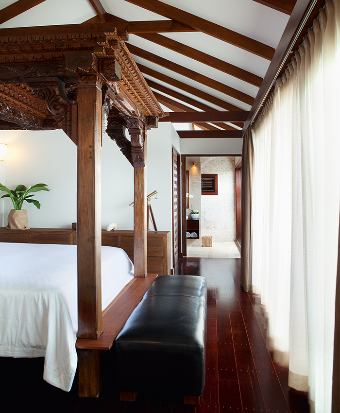 Bali style bedroom