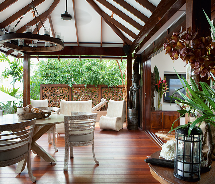 Bali style home