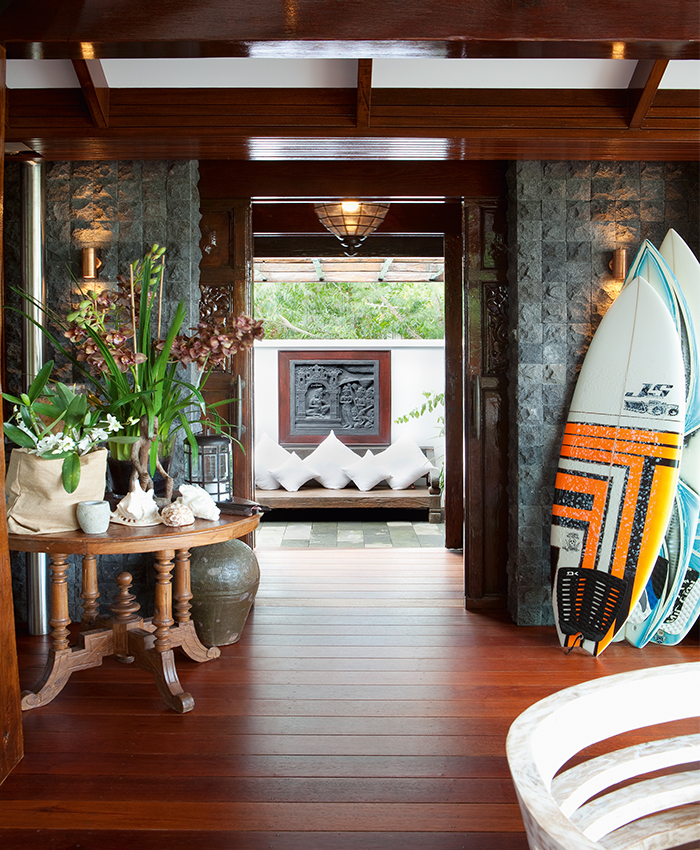 Bali style surf home