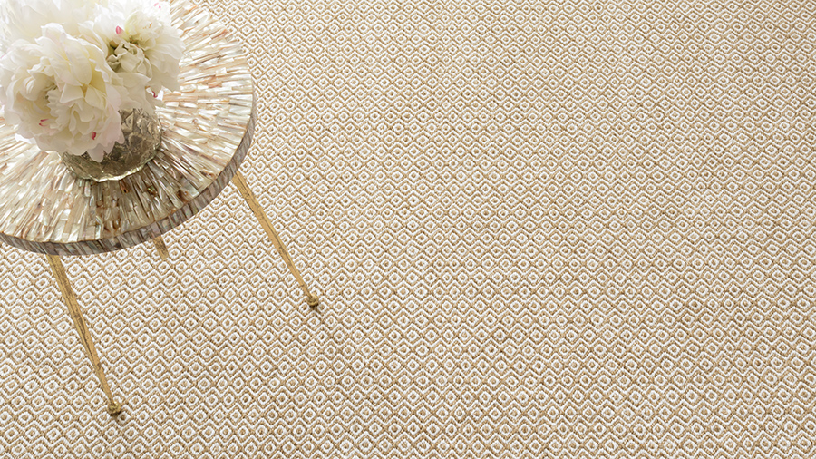 Facet Wheat rug by Dash and Albert
