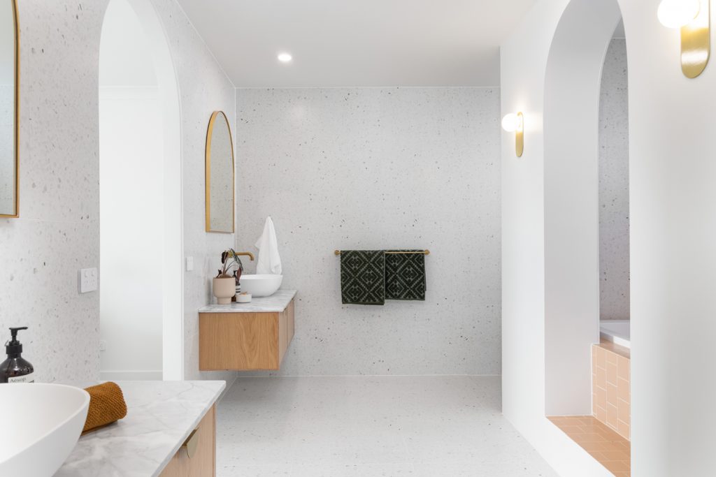 Step inside La Baños, a modern Mediterranean-inspired home in Brisbane’s Raby Bay