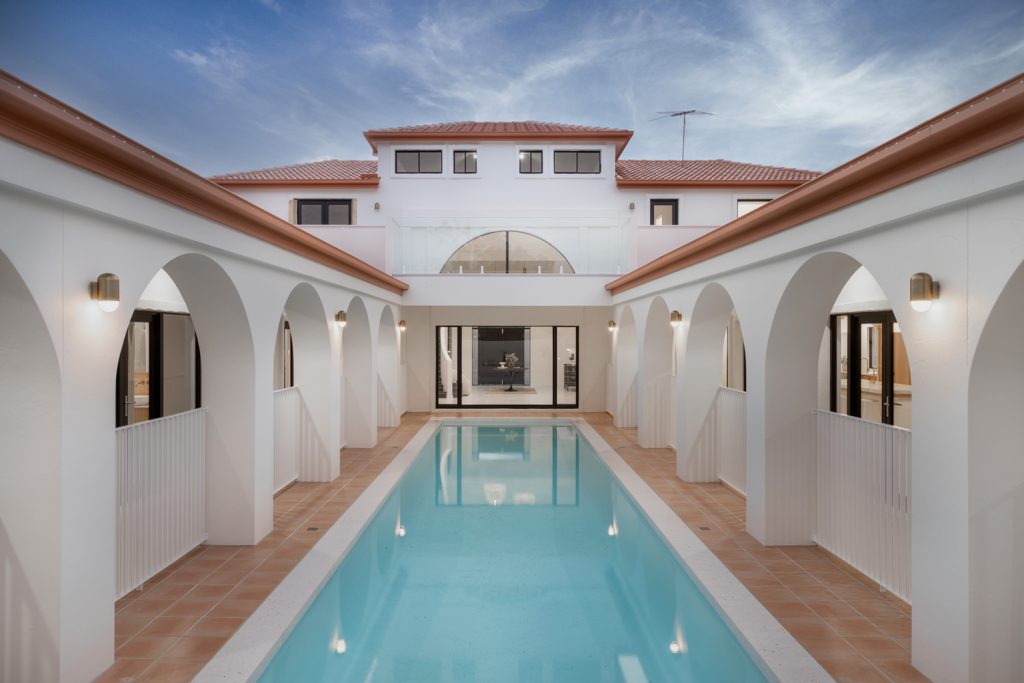 Step inside La Baños, a modern Mediterranean-inspired home in Brisbane’s Raby Bay