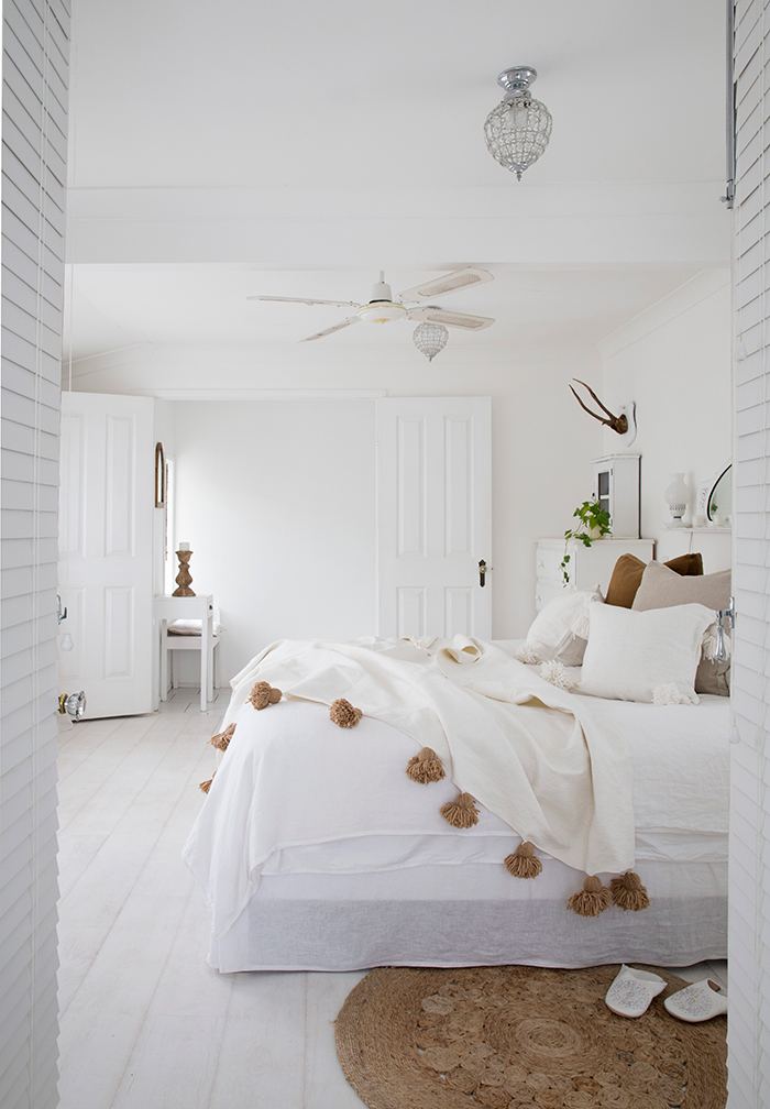 coastal master bedroom