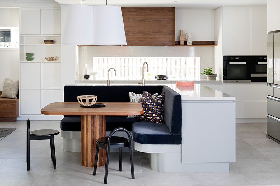 Darren James Interiors modern kitchen dining