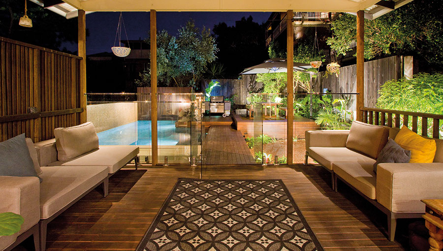Argo Architects tropical poolscape design