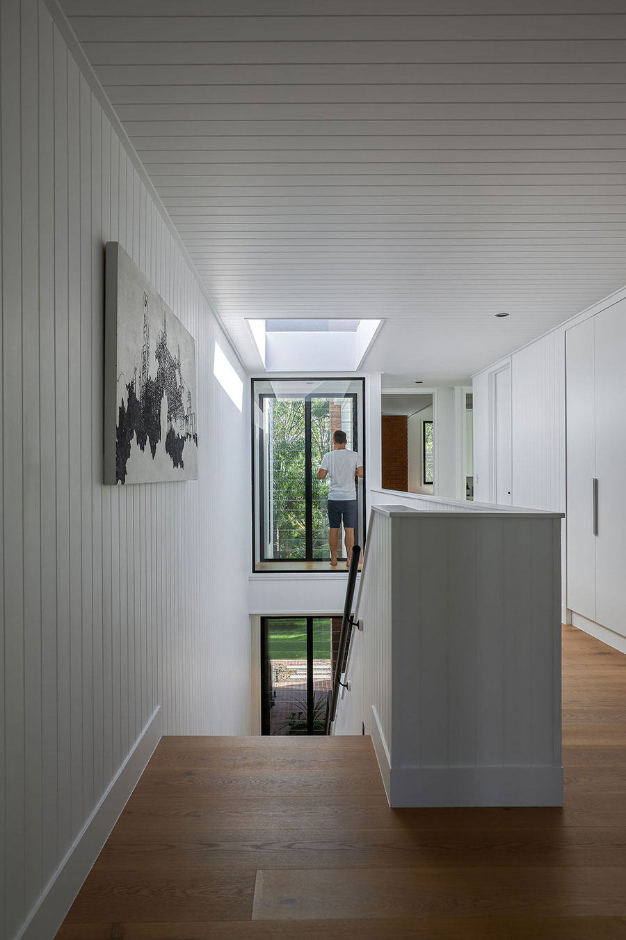 SMITH Architects modern family home stairwell