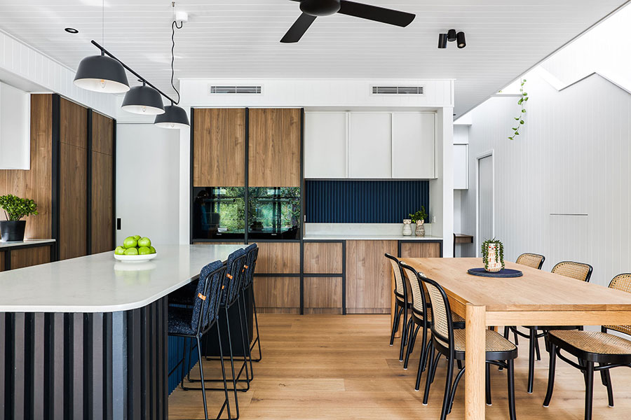 SMITH Architects modern family home kitchen