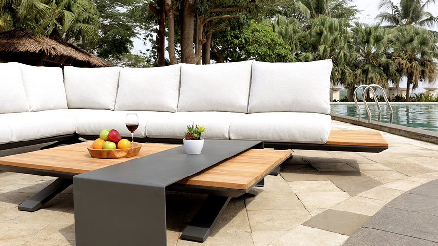 Stockholm outdoor lounge Lume outdoor Living