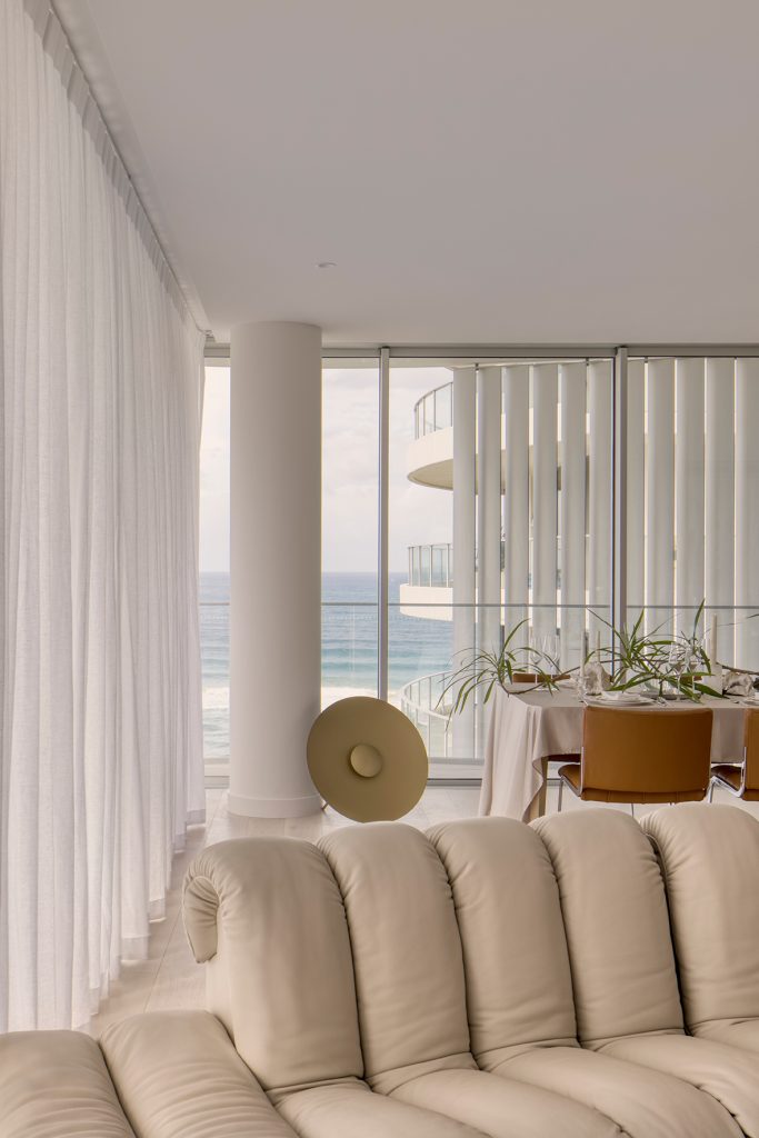 DOMO - Beach House - interior - living room sofa