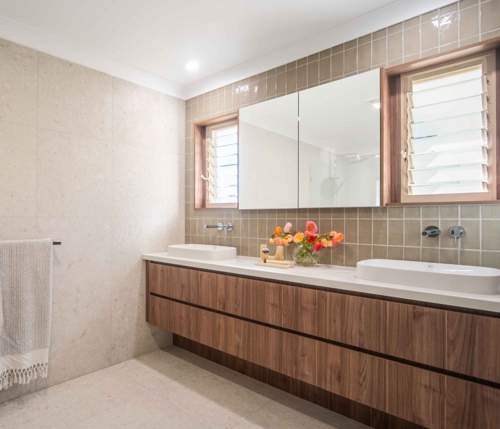 Design & Co - interior - bathroom - jack and jill vanity area