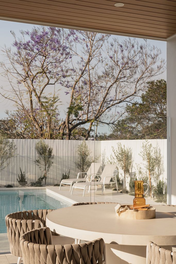 KJK Interiors + Slate Property - exterior - backyard swimming pool