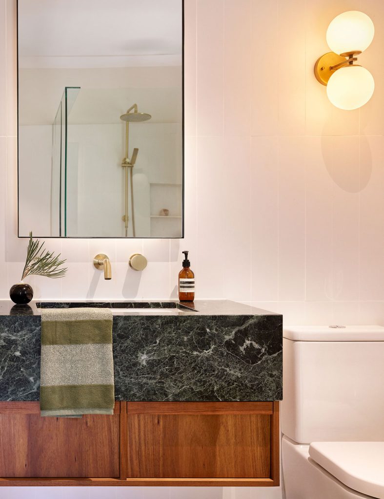 Goode Residence by Hive Architecture - Scott Burrows Photo - bathroom vanity area