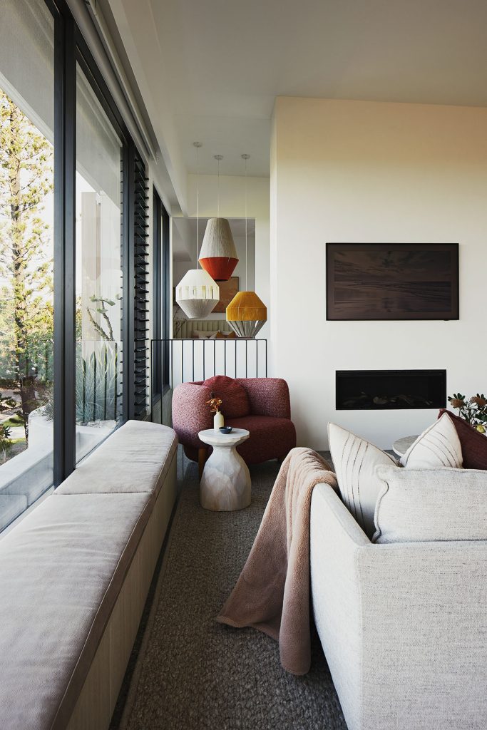 SX Construction - interior - living area - sofa